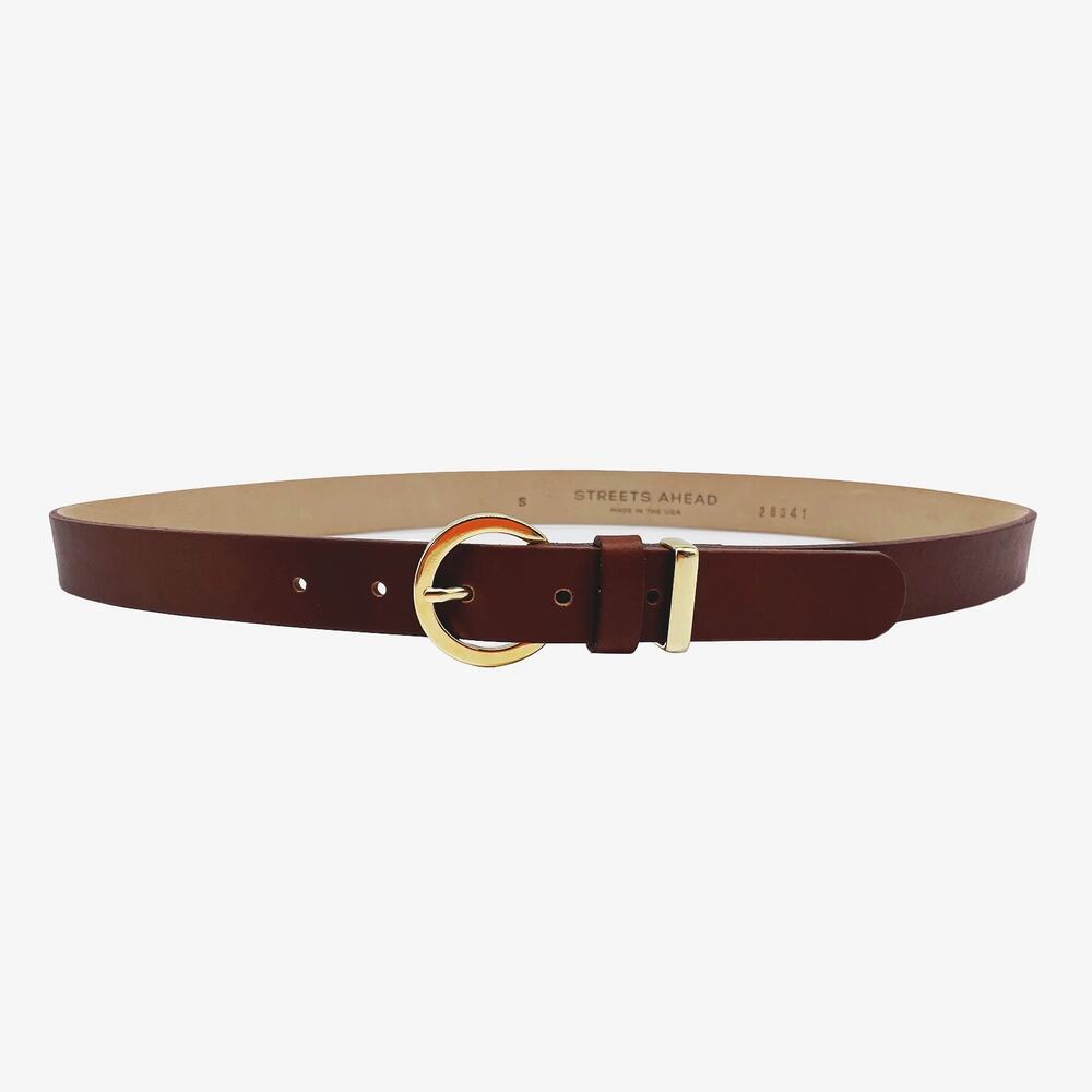 Streets Ahead Minny Belt Italian Leather Everyday Casual Work Preppy School M